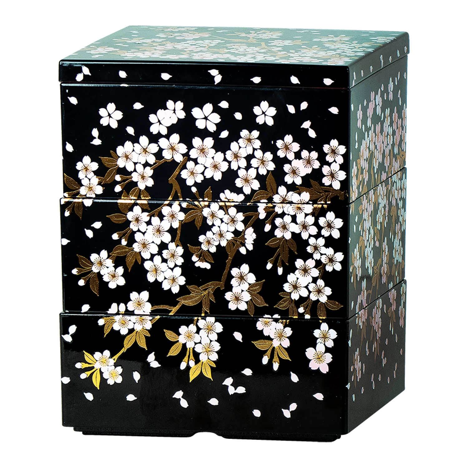 JADE TENMPLE Bento Box 3teilig Kirschblüten