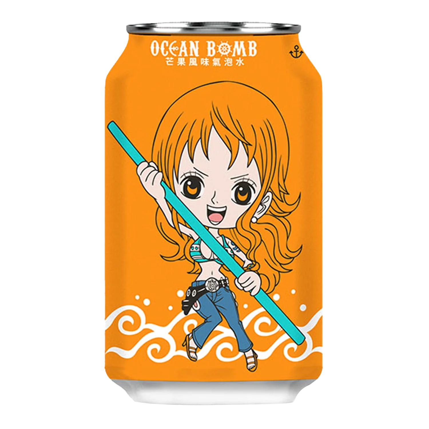 OCEAN BOMB ONE PIECE Nami Mango-Softdrink 330ML