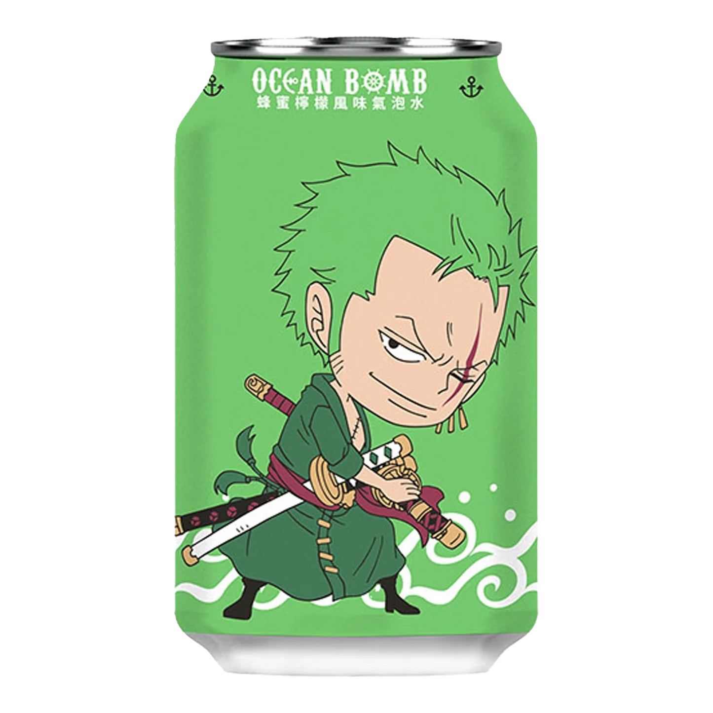 OCEAN BOMB ONE PIECE Zoro Honey Lemon 330ML