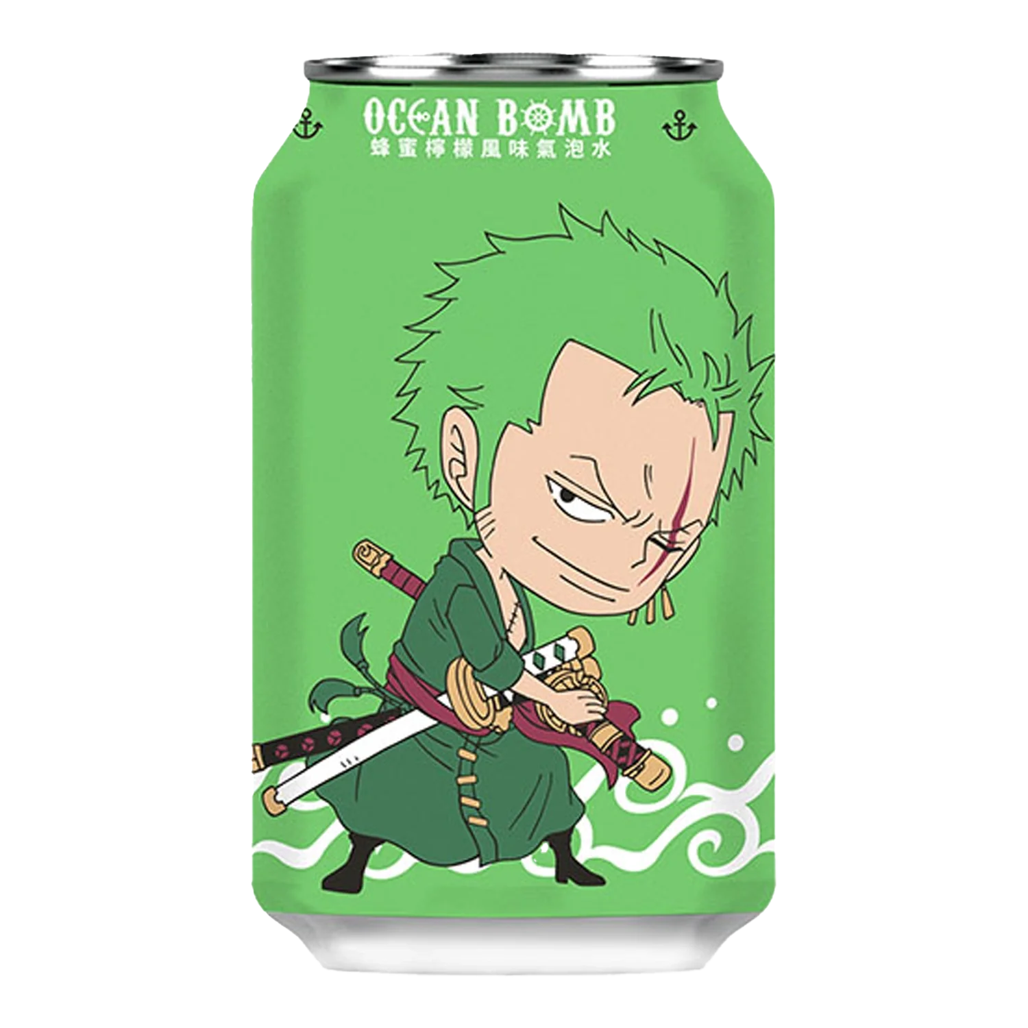 OCEAN BOMB ONE PIECE Zoro Honey Lemon 330ML