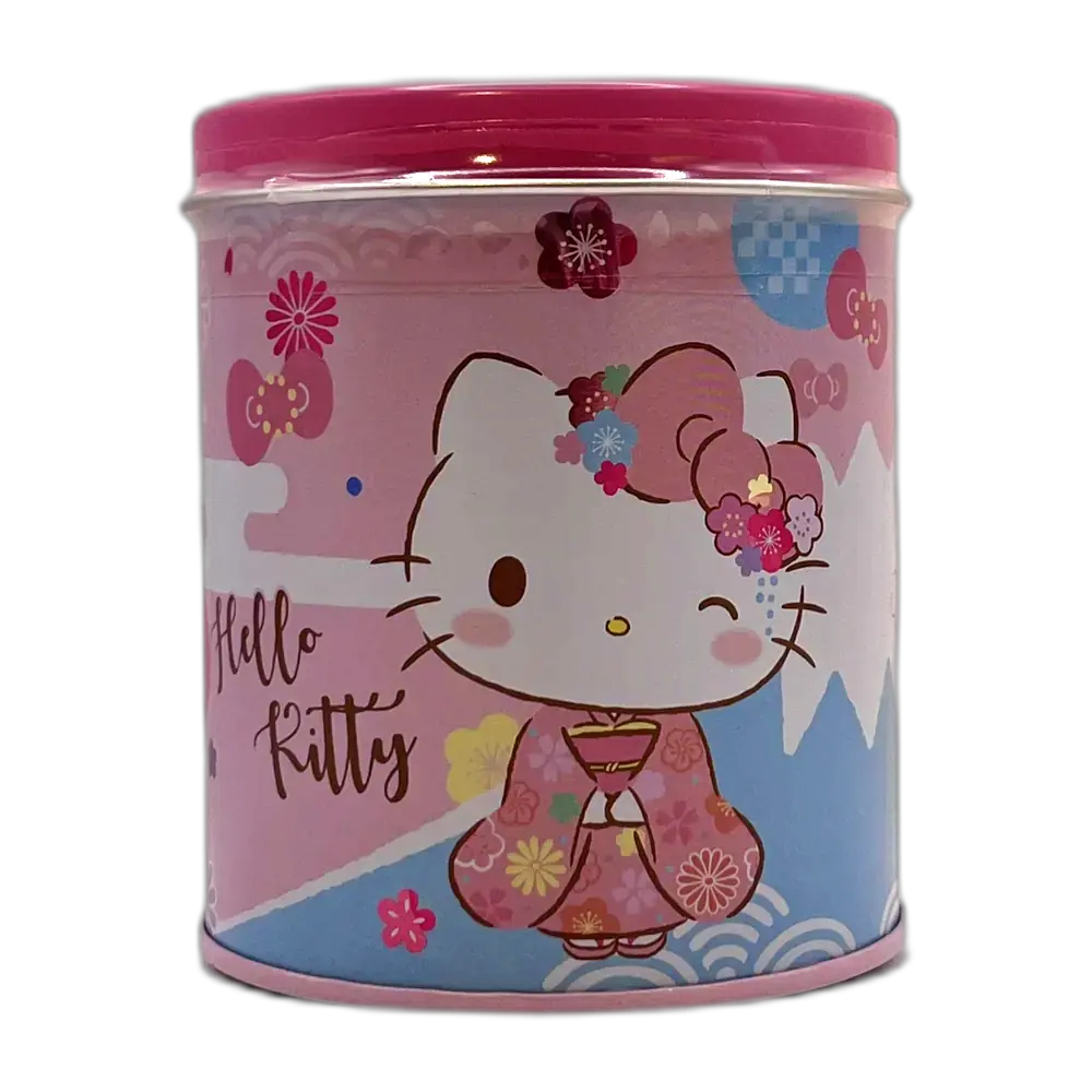 RED SAKURA Hello Kitty Strawberry Mochi Tin 90G