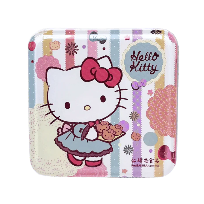RED SAKURA Hello Kitty Earl Grey Cookies Tin 65G