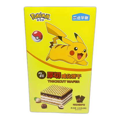 LEDA Pokemon Wafer Haselnuss Waffel 120G