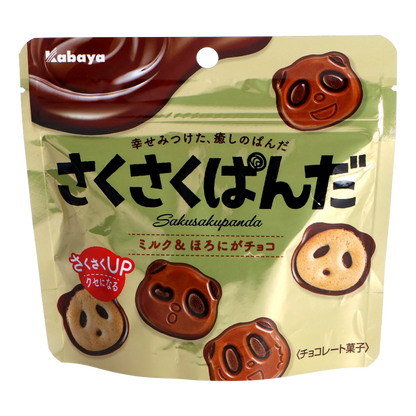 KABAYA Saku-Saku Panda Chocolate 47G