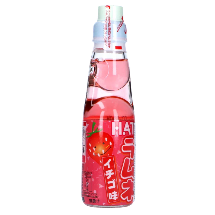 HATAKOSEN Ramune Strawbe. 200ML