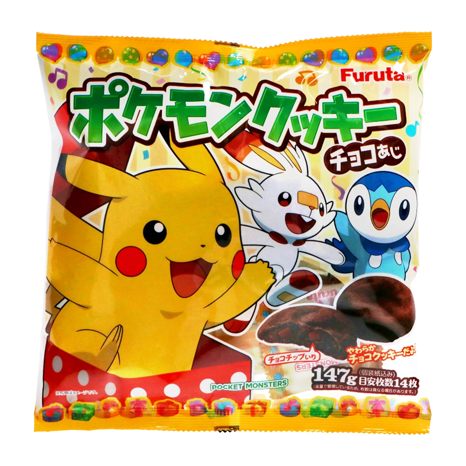 FURUTA Pokemon Cookies 126G