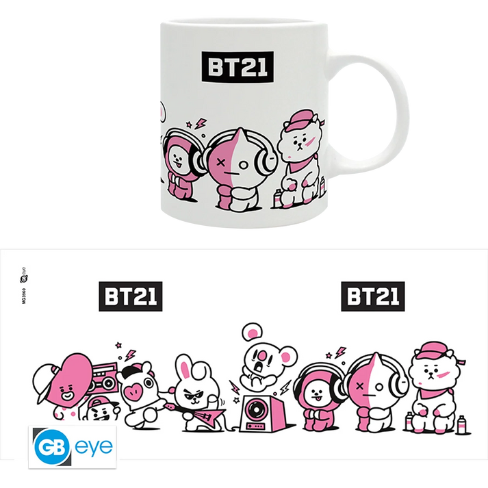 BT21 Mug 320ML Music Play