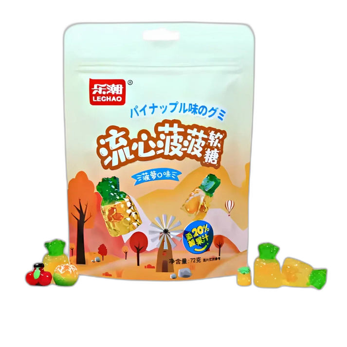 LE CHAO Soft Candy Pineapple 72G