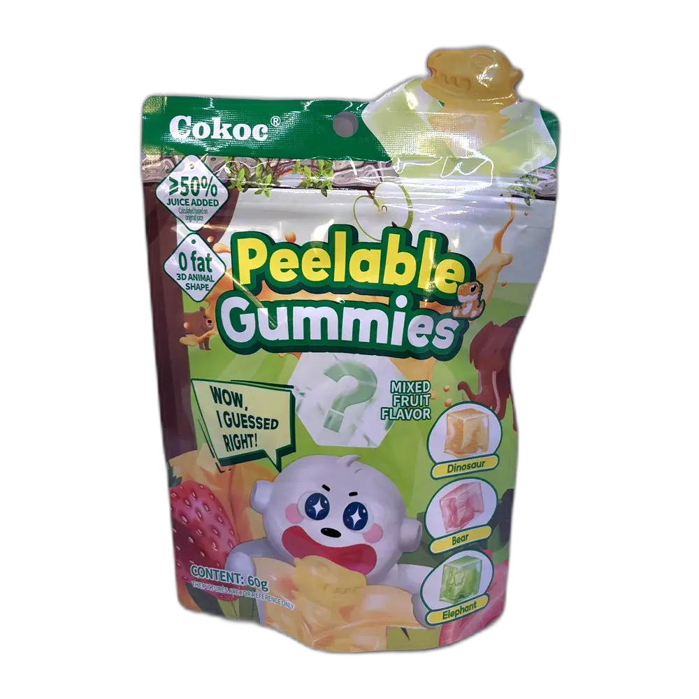COKOC Peelable Gummies Mixed Fruits 60G