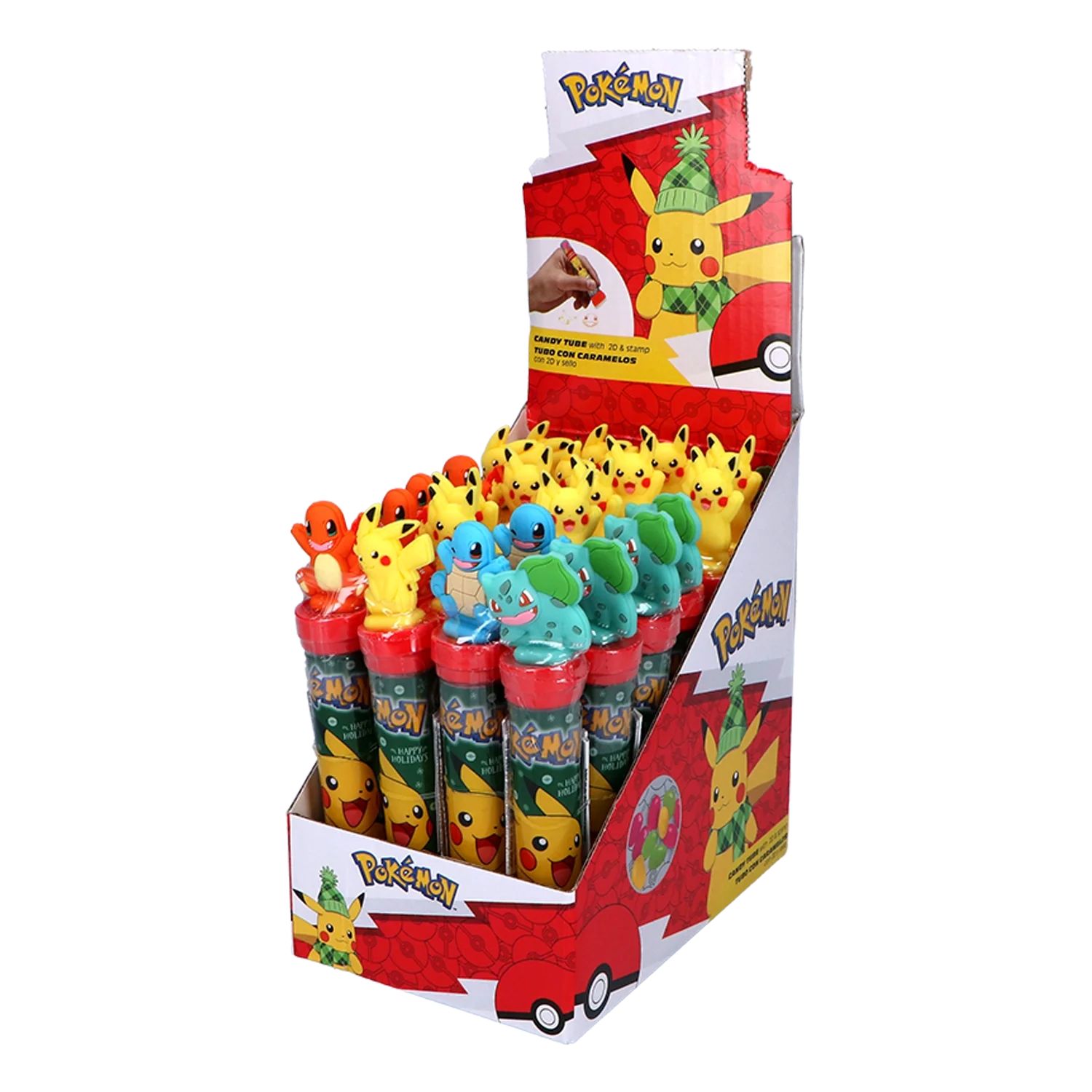 POKEMON Stemps with Candy Stempel+Süßüigkeiten 8G