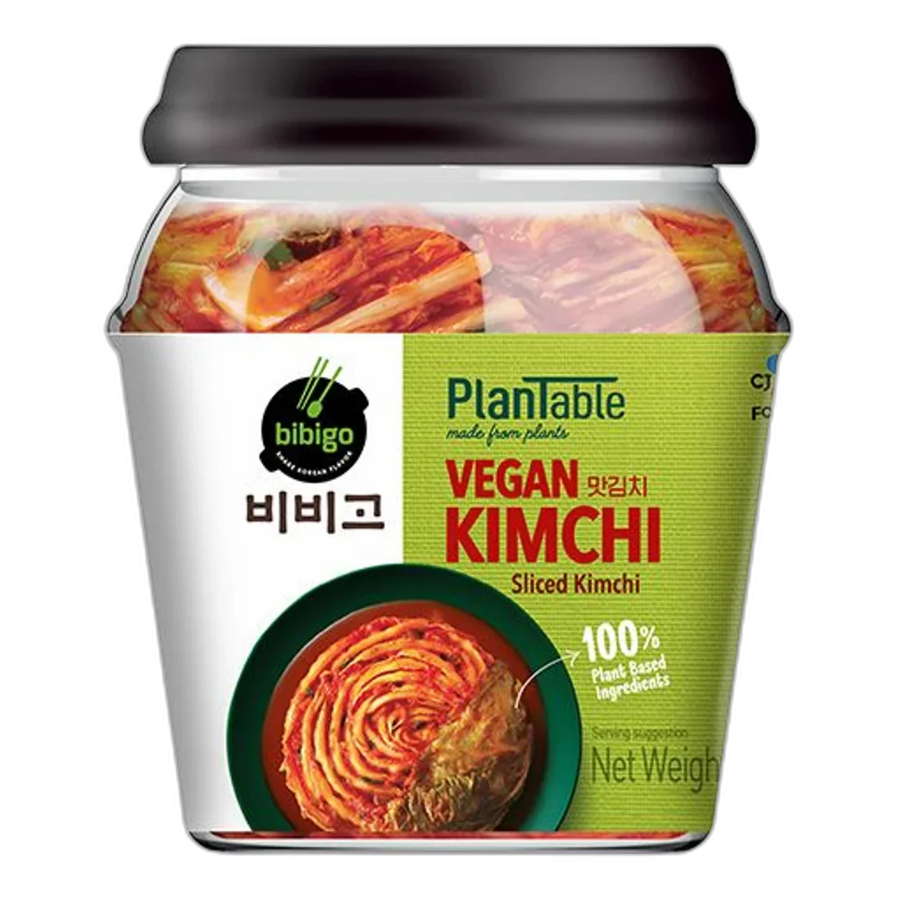 BIBIGO Kimchi Mat Vegan Geschnitten PET 500G