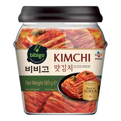 BIBIGO Kimchi Mat Geschnitten  PET 500G