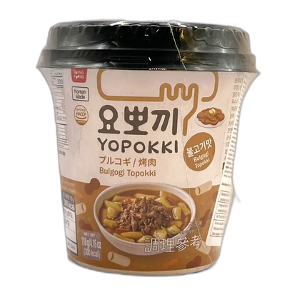 YOPOKKI Ricecake Cup Bulgogi 120G