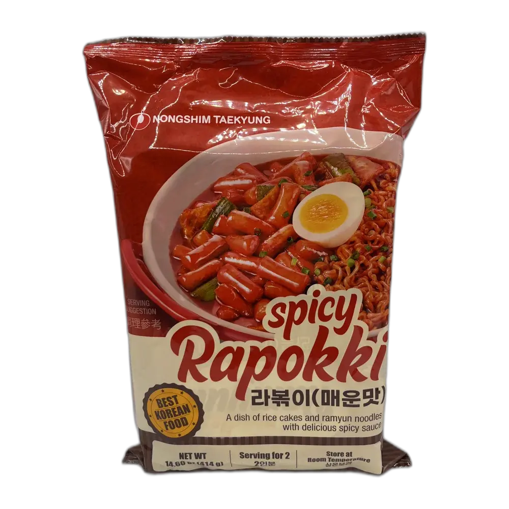 NONGSHIM Tteokbokki Mit Ramyun Spicy Rabokki 414G