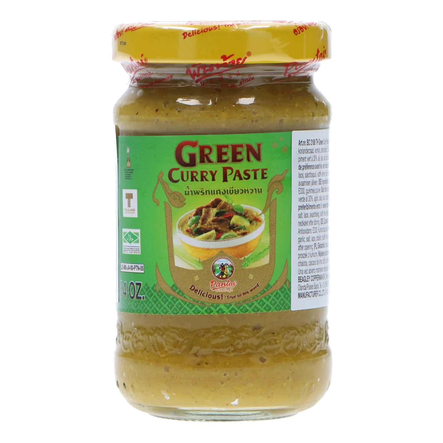 PANTAI Green Curry Paste 114G