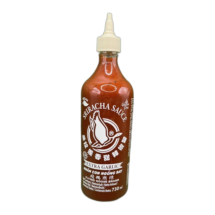 FLYING GOOSE Sriracha +Garlic,No MSG,GF 730ML