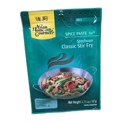 AHG Szechuan Classic Stir Fry Paste 50G