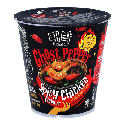 DAEBAK Ghost Pepper Spicy Chicken Noodles Cup 80G