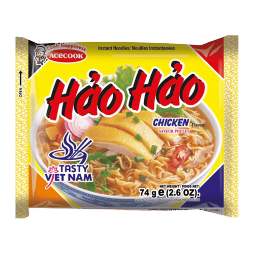 HAO HAO Instant Nudeln Chicken 74G