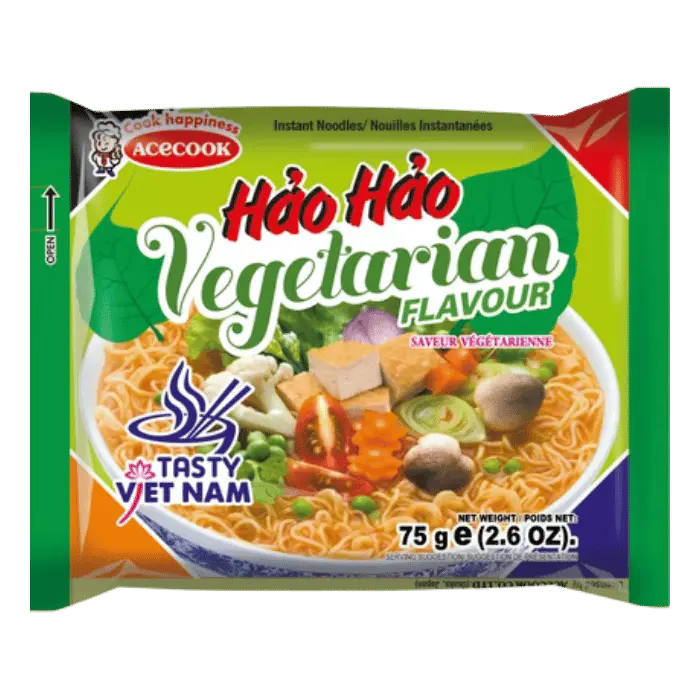HAO HAO Instant Nudeln Gemüse 75G