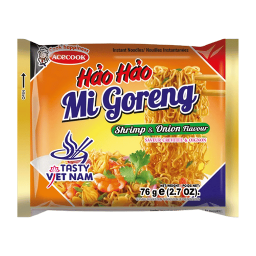 HAO HAO Instant Nudeln Shrimp Hot & Sour 78G